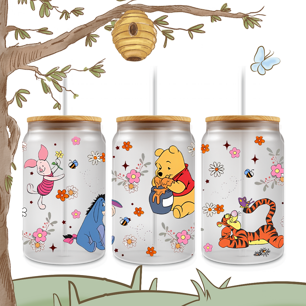 Thumbnail: POOH BEAR TUMBLERS