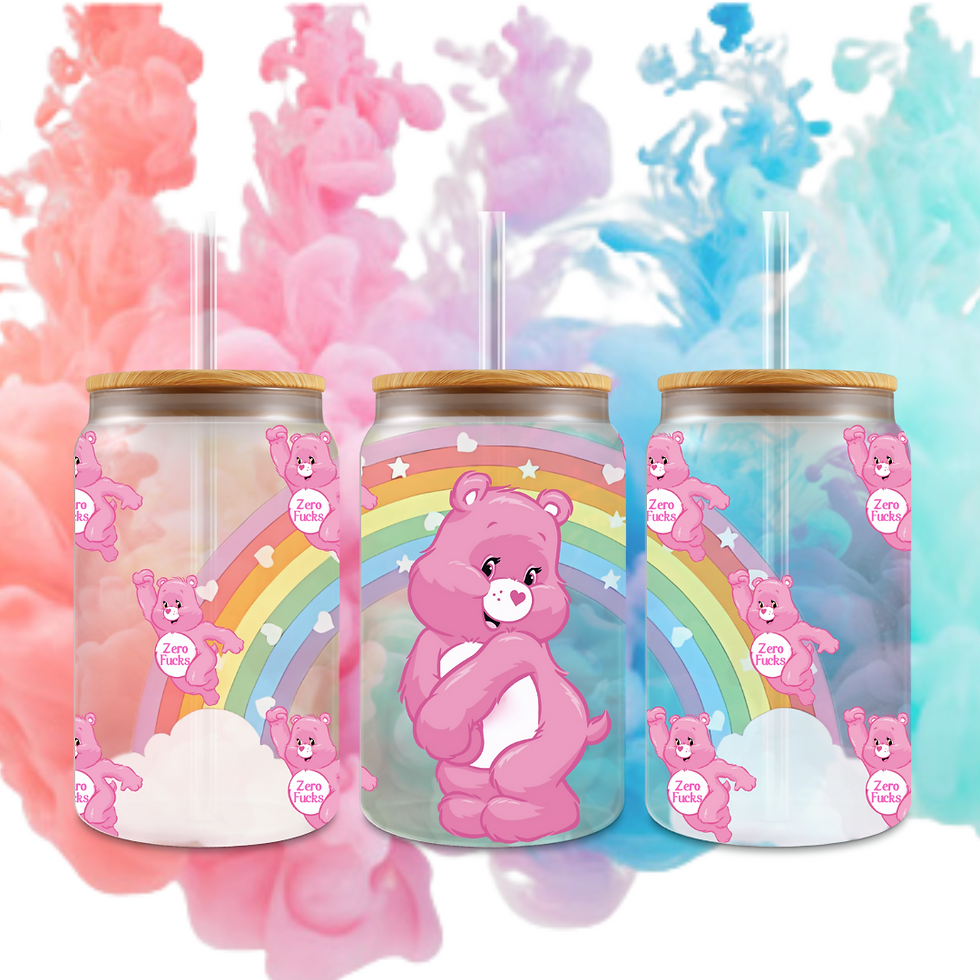 Thumbnail: SWEAR CARE BEAR TUMBLERS