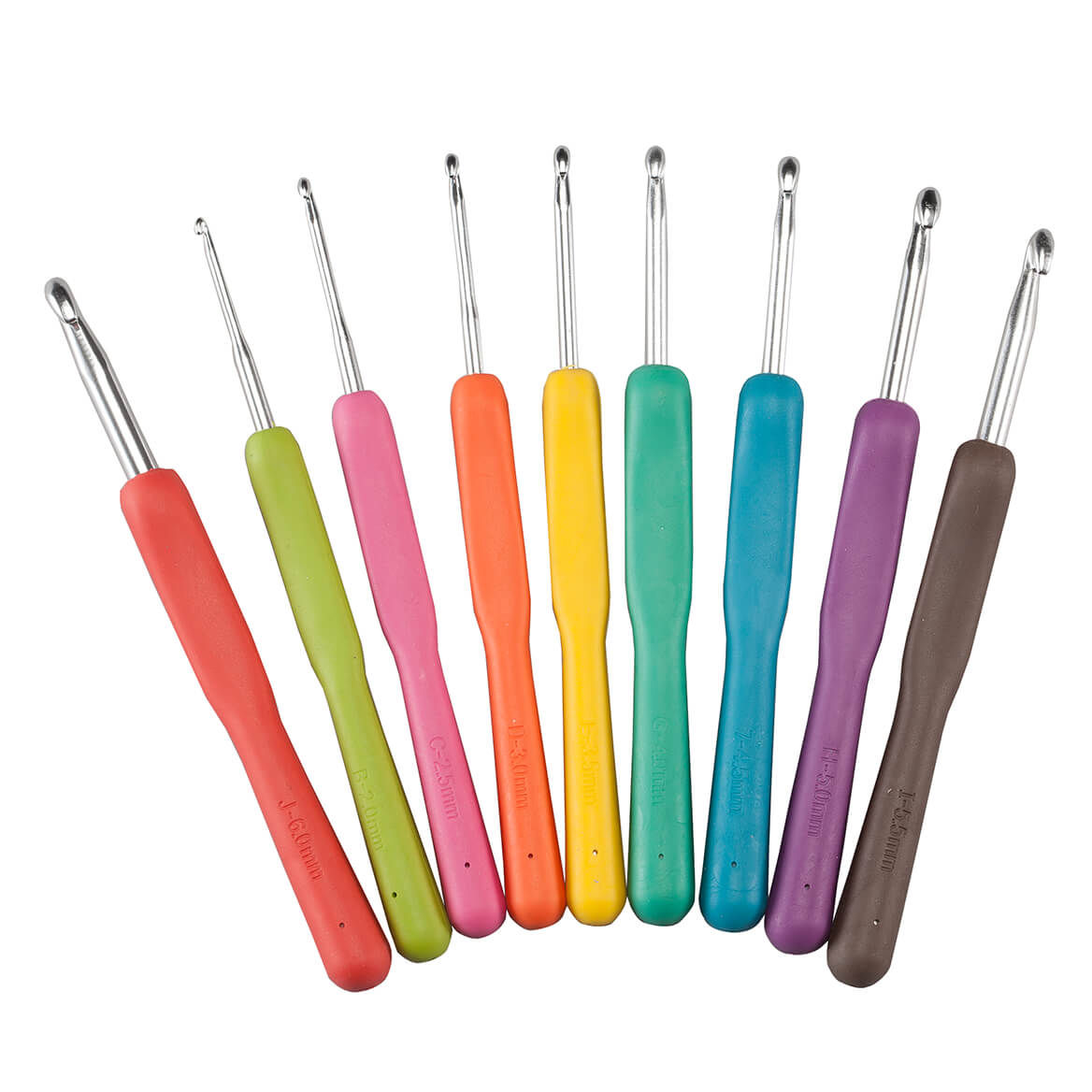 Uncinetti ergonomici assortiti