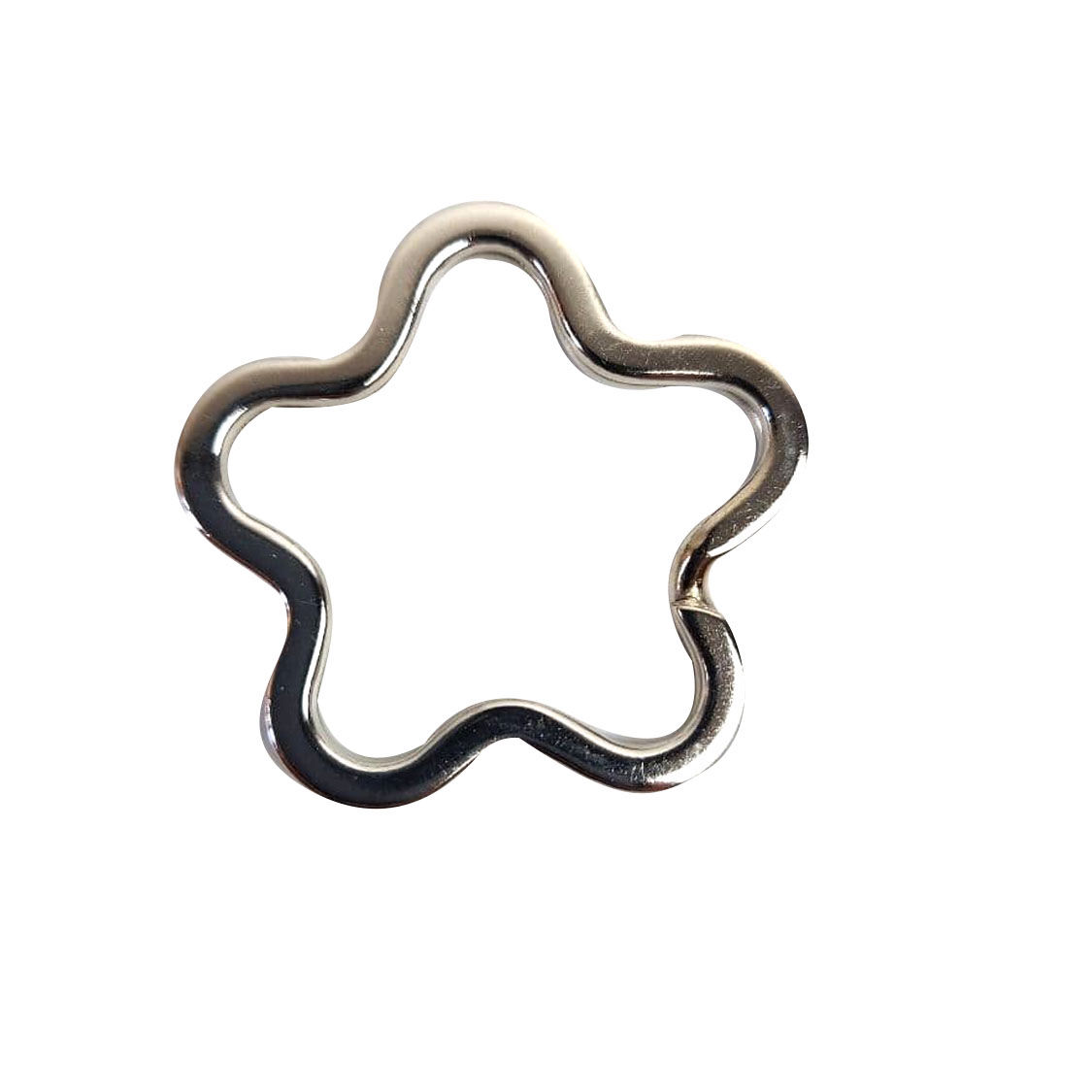 Anello floreale per portachiavi