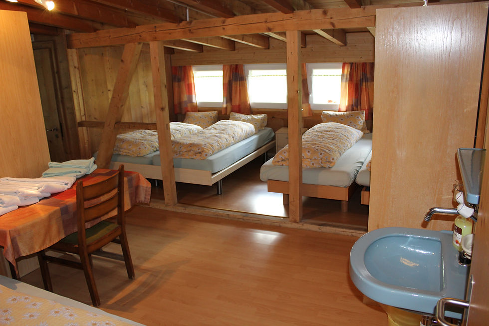 Zimmer Nr.6 - 5er mit DU/WC