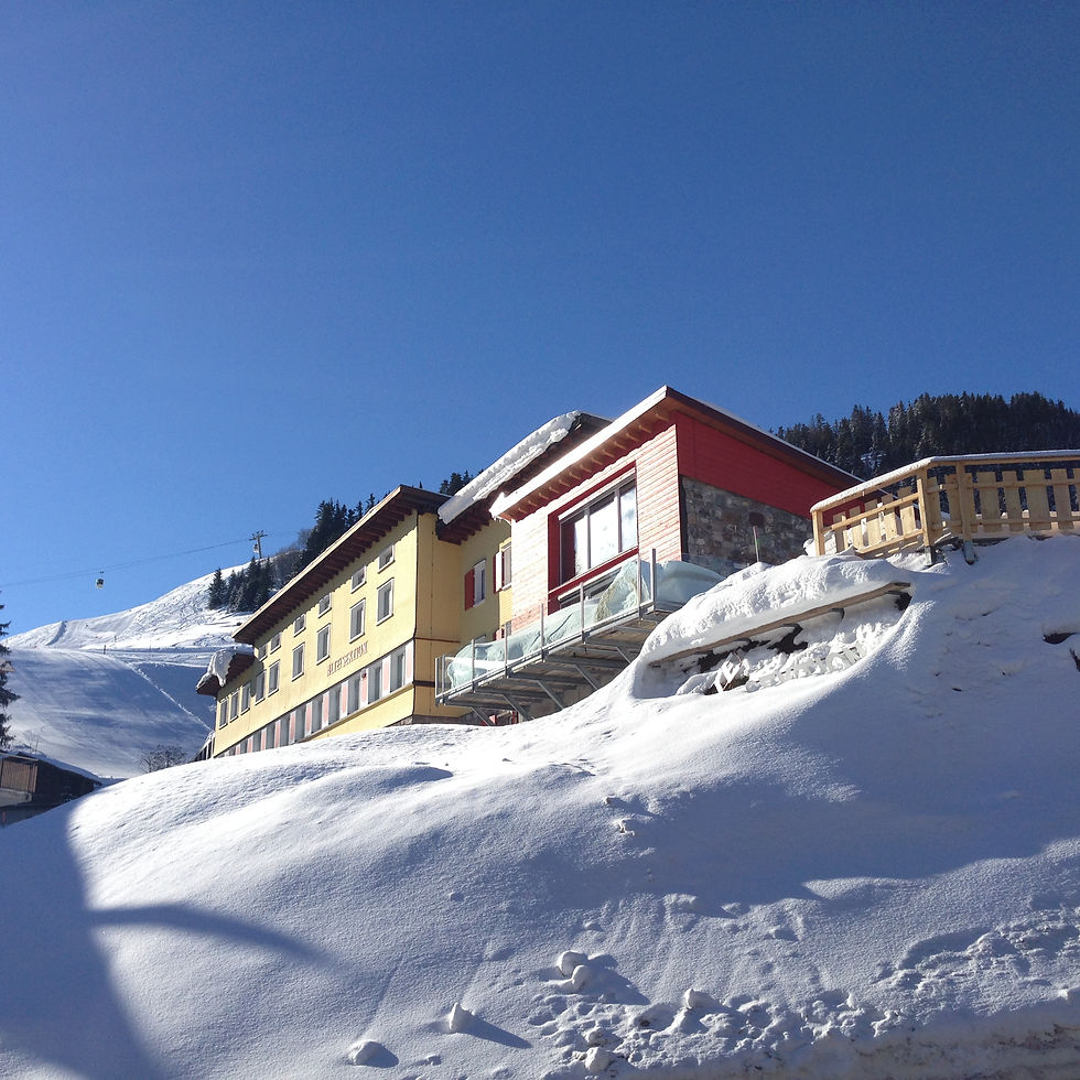Alte Sektion, im Winter Lagerhaus