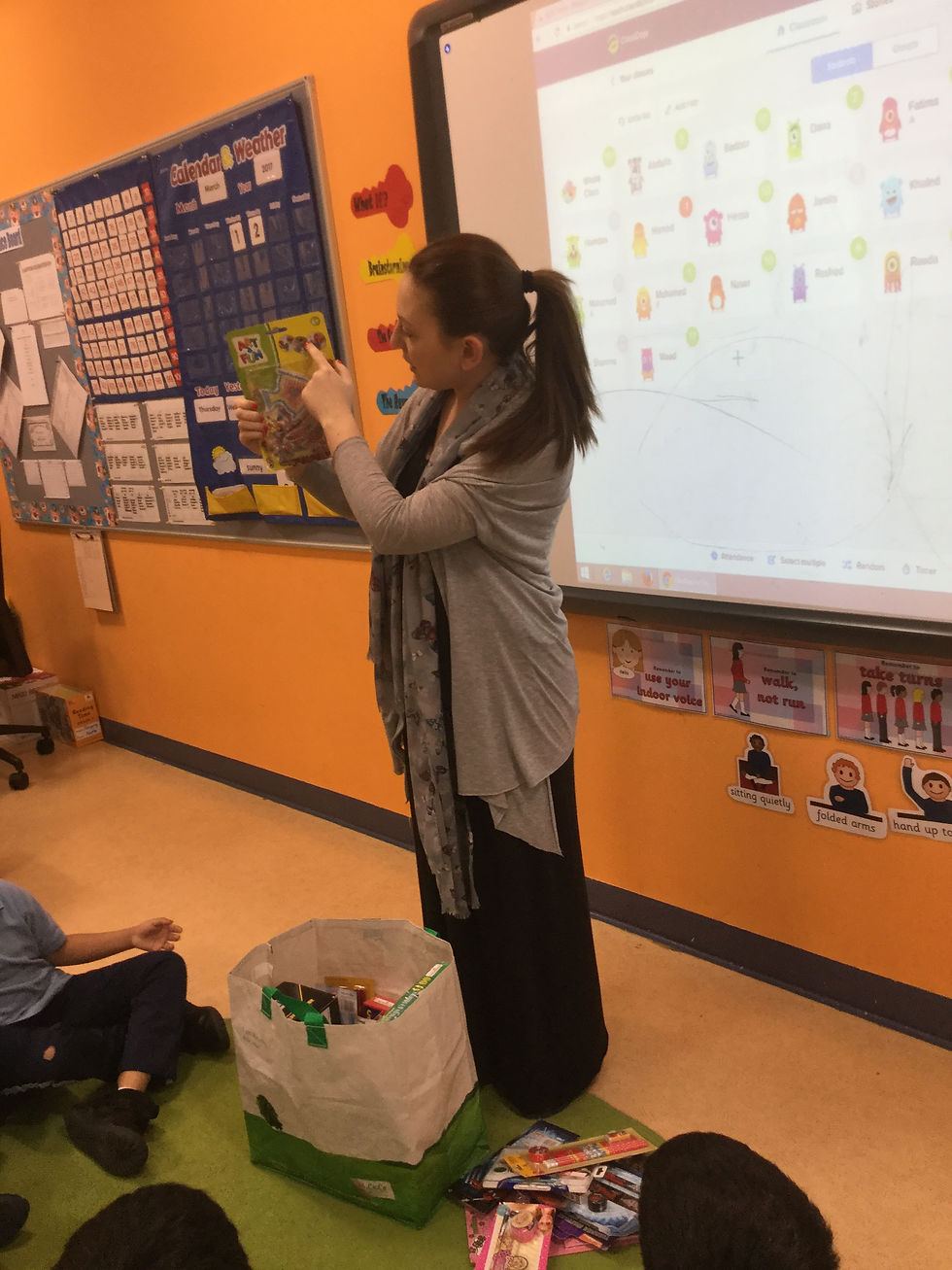 Presents of class Dojo