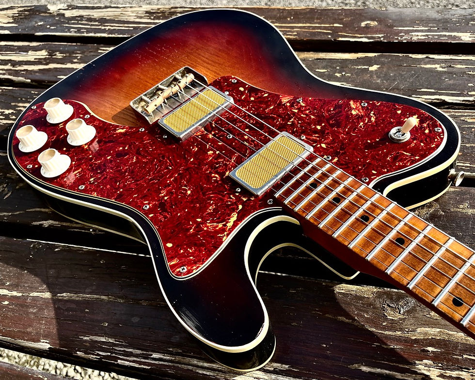 Thumbnail: "Mishca" the semi-hollow T-Type Deluxe