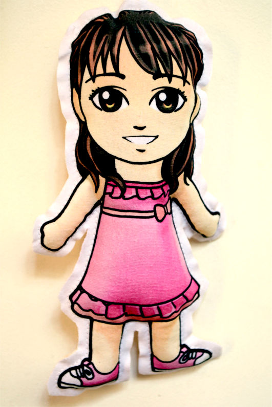 Miniatura: Nikadoll - Boneco de Pano Personalizado (1 Pessoa)