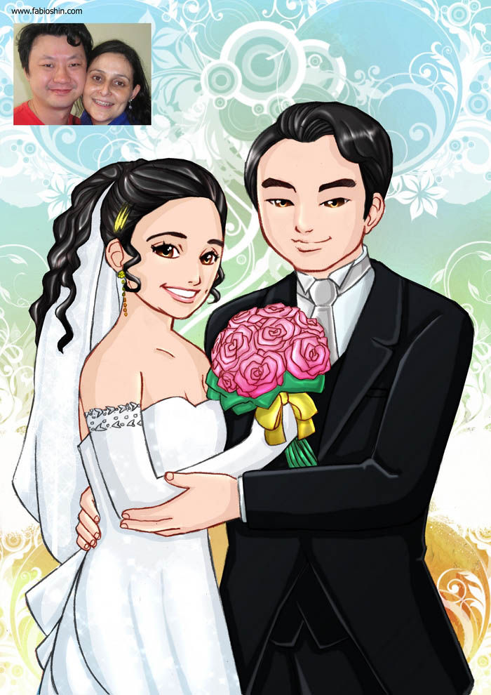 Miniatura: Casamento - Colorido