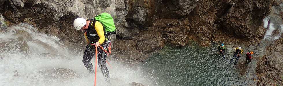 Rappel evg/evjf 100% canyoning
