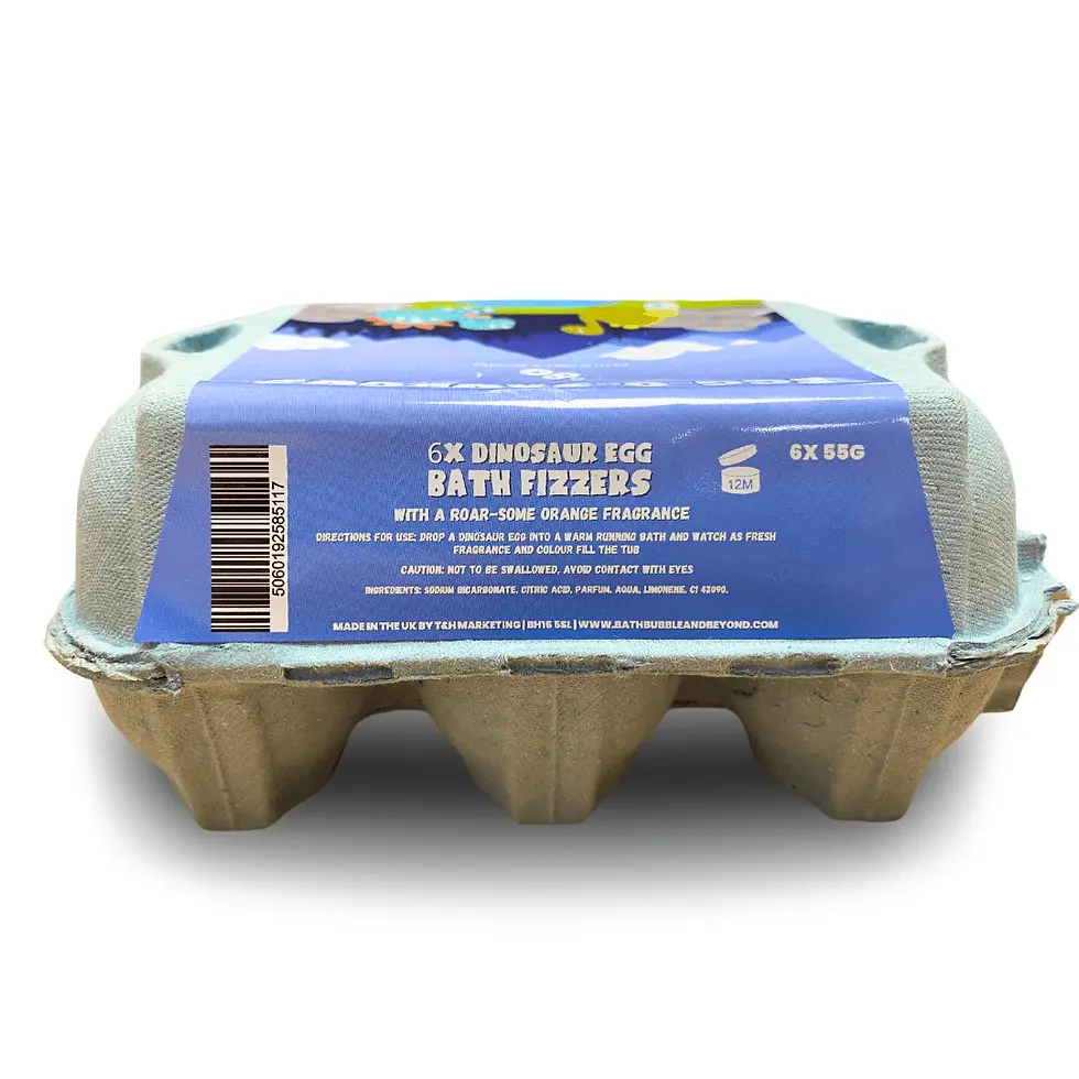 Thumbnail: Bath Bomb Eggs - Egg-O-Saurous
