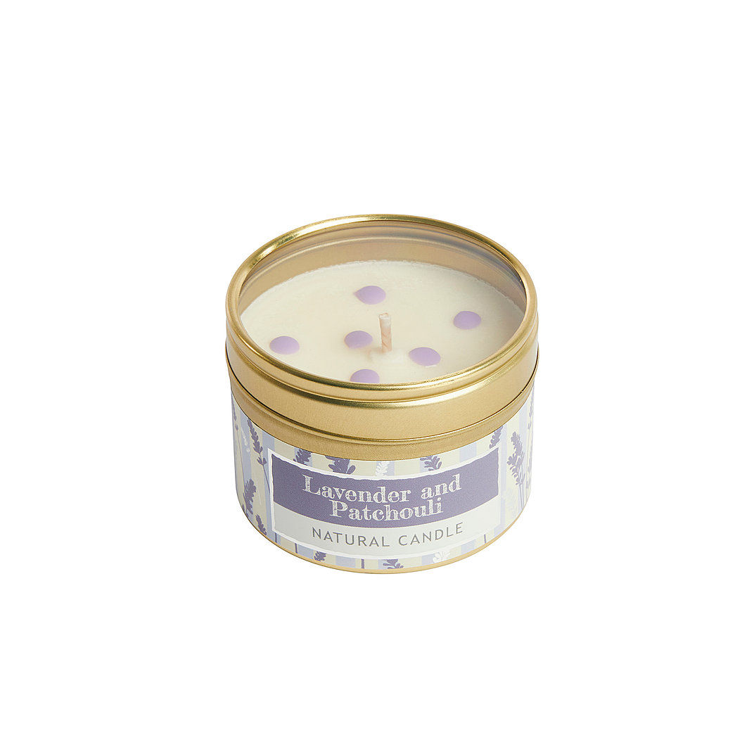 Lavender & Patchouli Tin Candle
