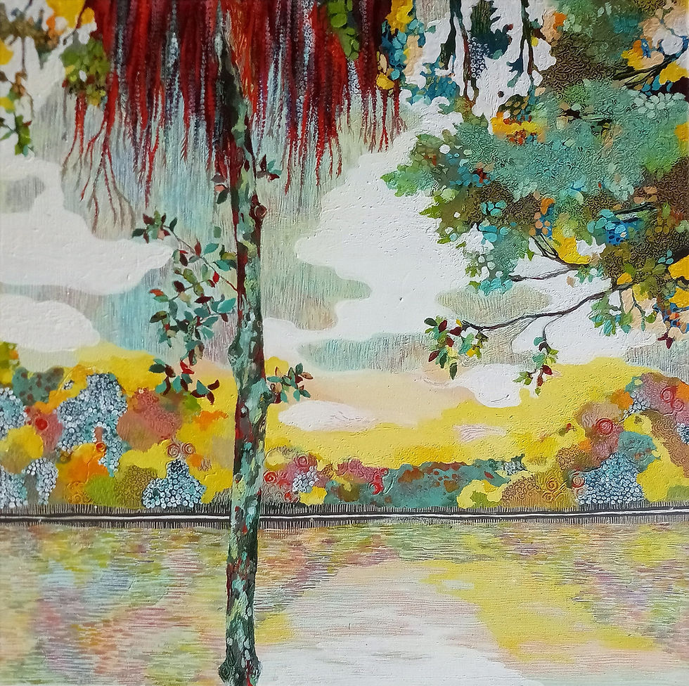 Acrylique sur toile 80cmx80cm