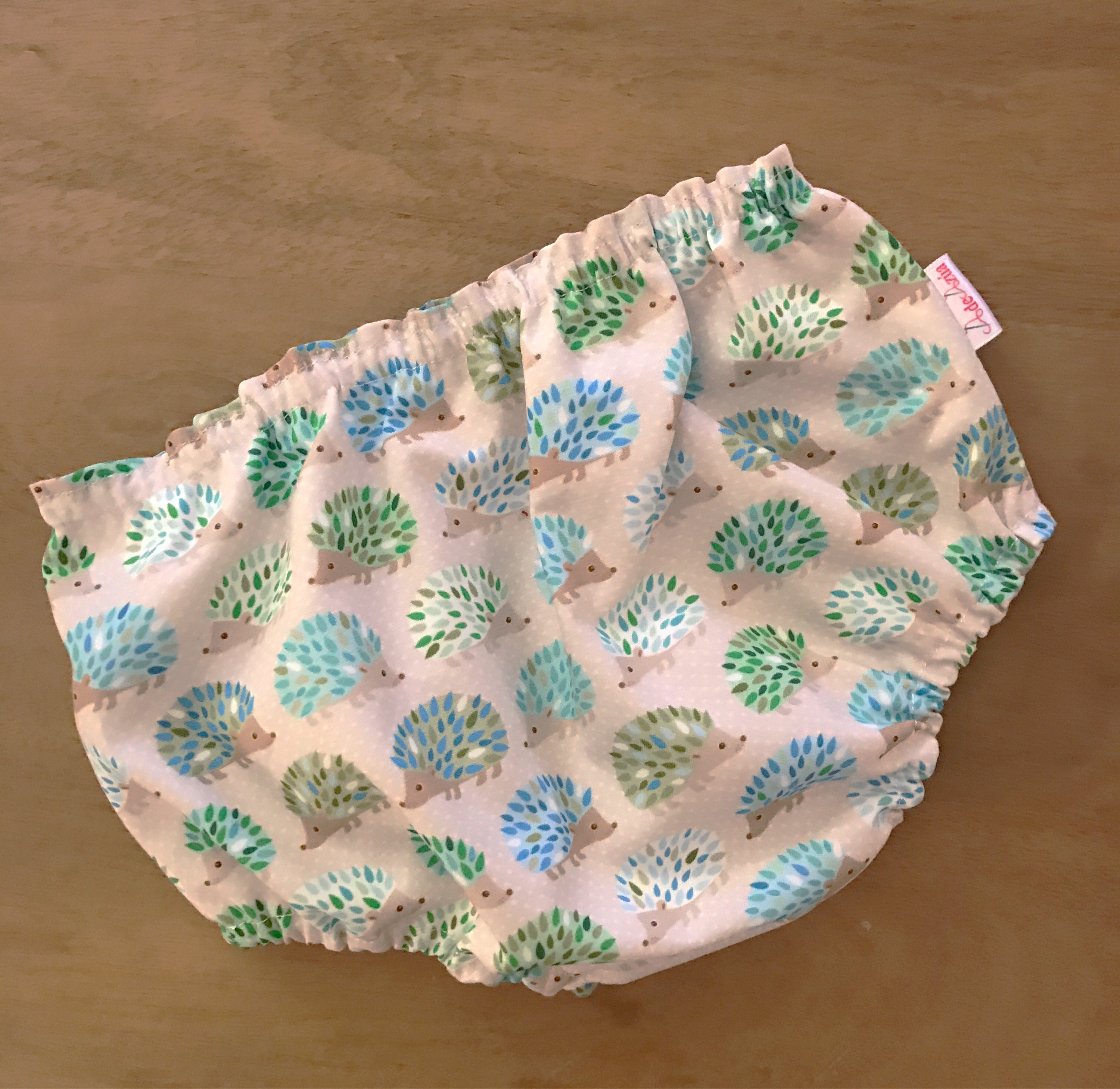 Erizos verdes y azules