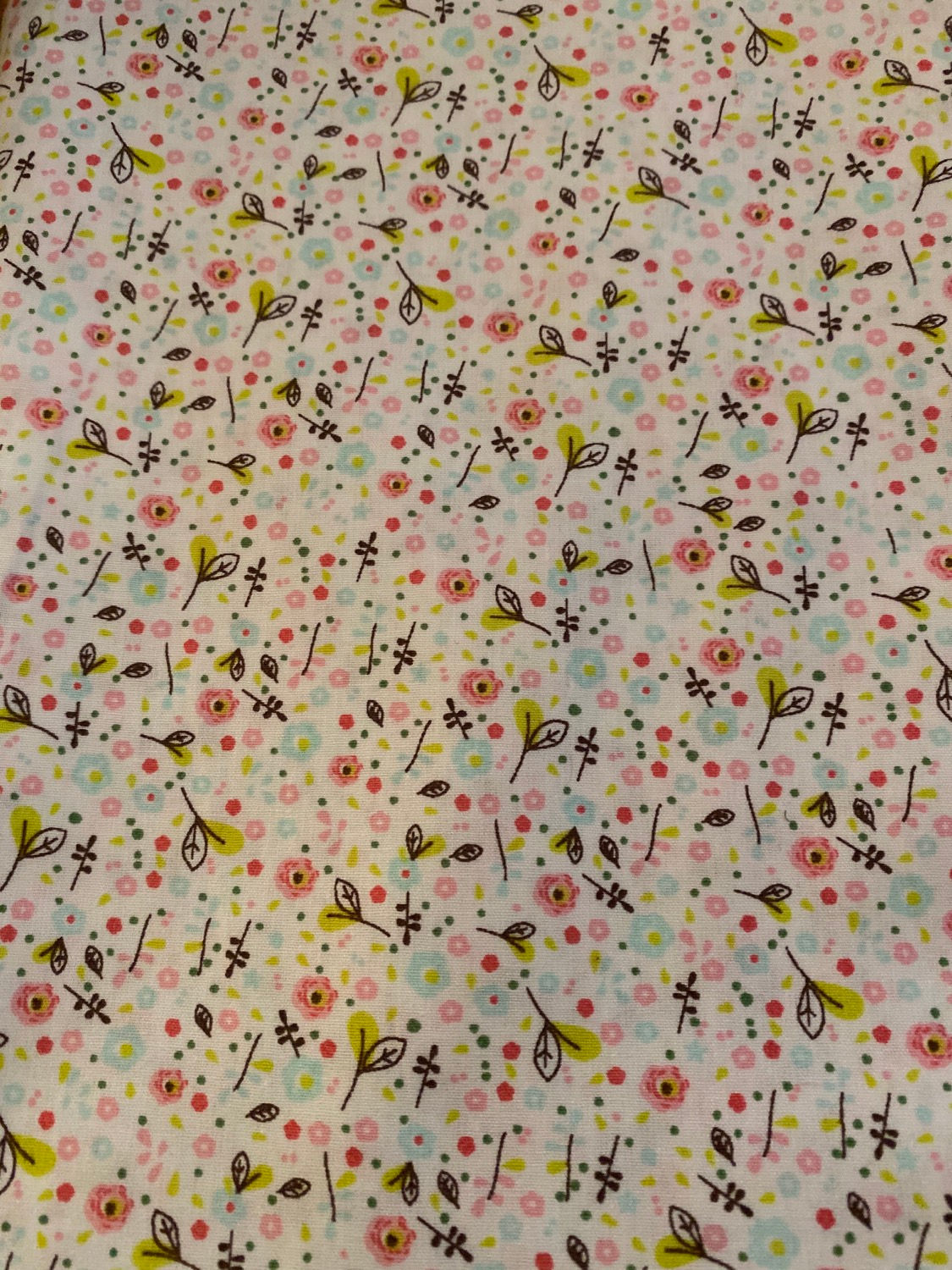 Florecitas negras mostaza rosa