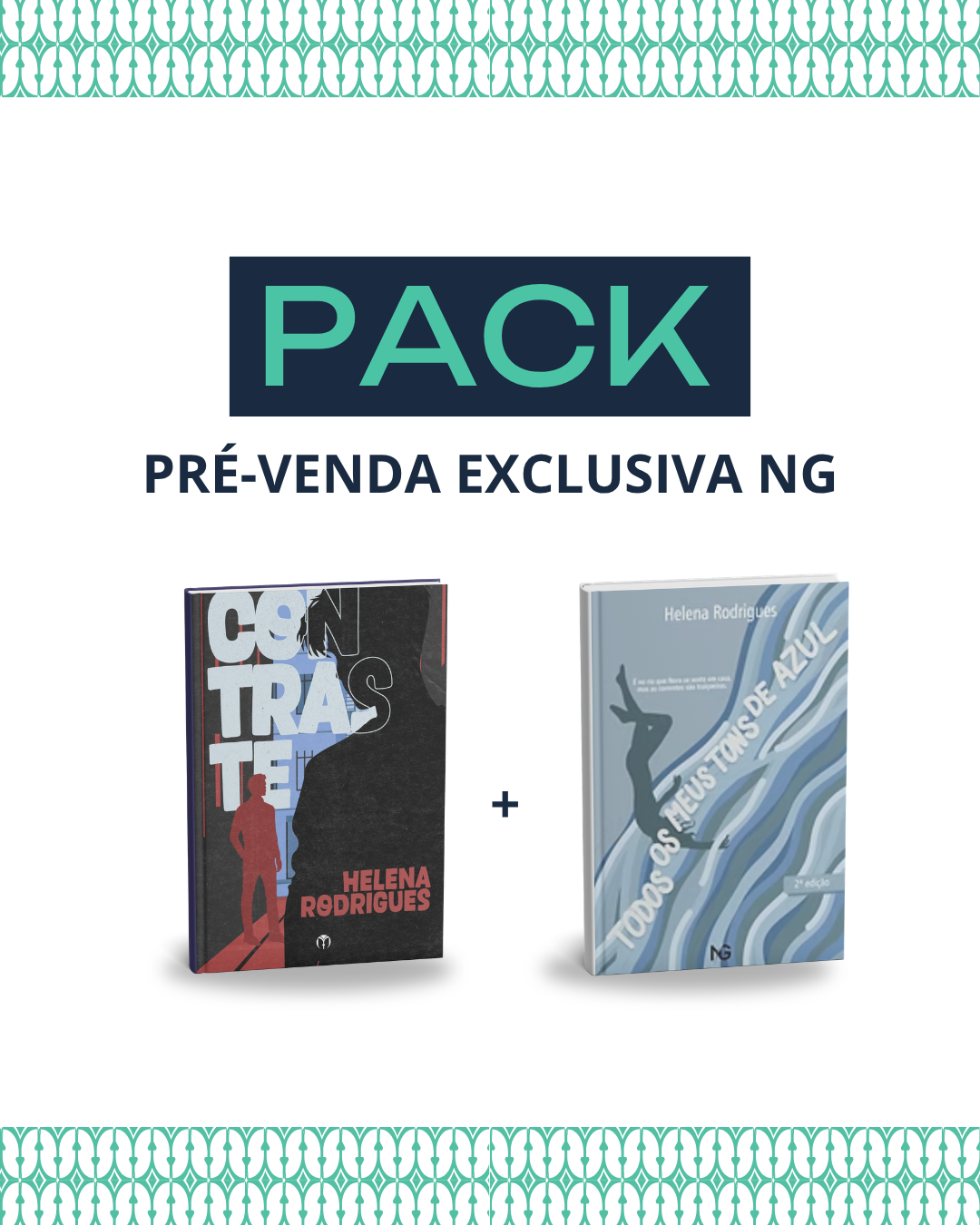 Pack Contraste + Todos os Meus Tons de Azul