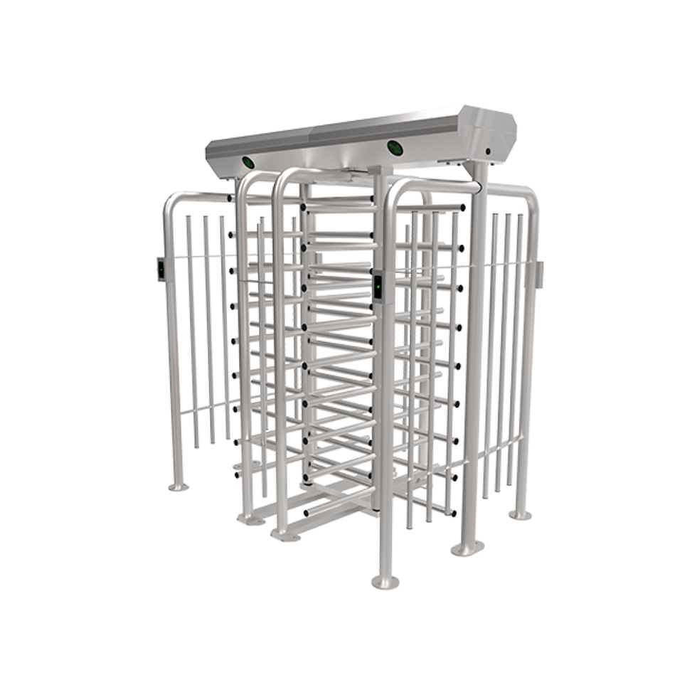 Miniatura: Catraca ZKTeco FHT2422D Altura Total Dupla InBio Pro Biometria
