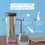 Miniature : Mode emploi carafe filtrante en verre rechargeable
