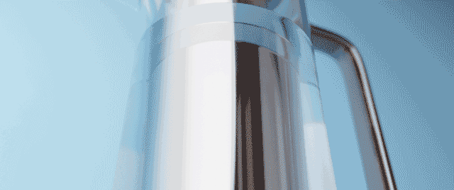 Carafe filtrante en verre sans cartouche 360