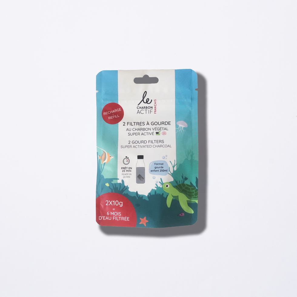 filtres à eau pour gourde enfant au charbon actif