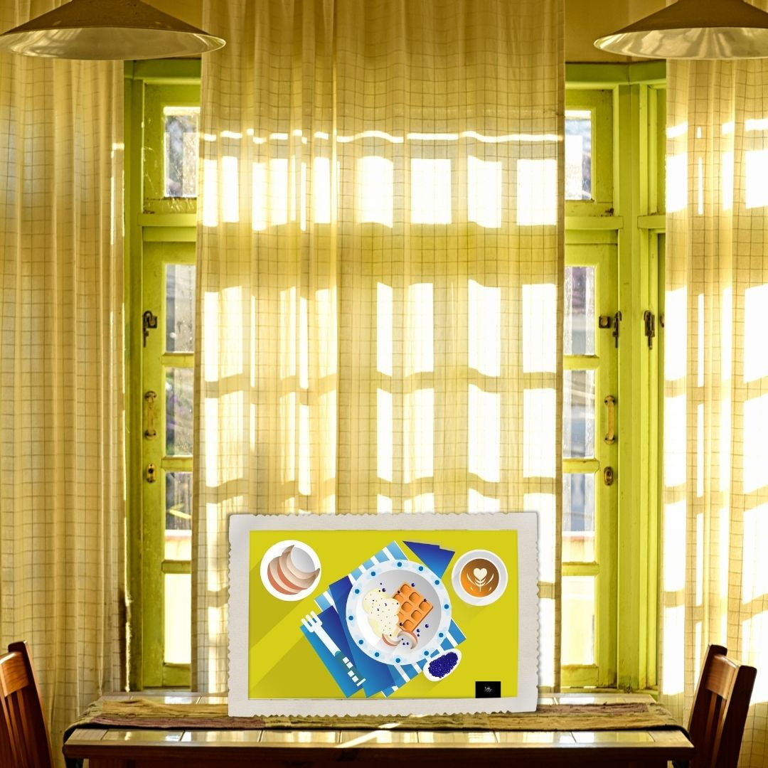 Food Illustration Frame