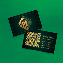Logo and visiting cards for a licensing compnay.