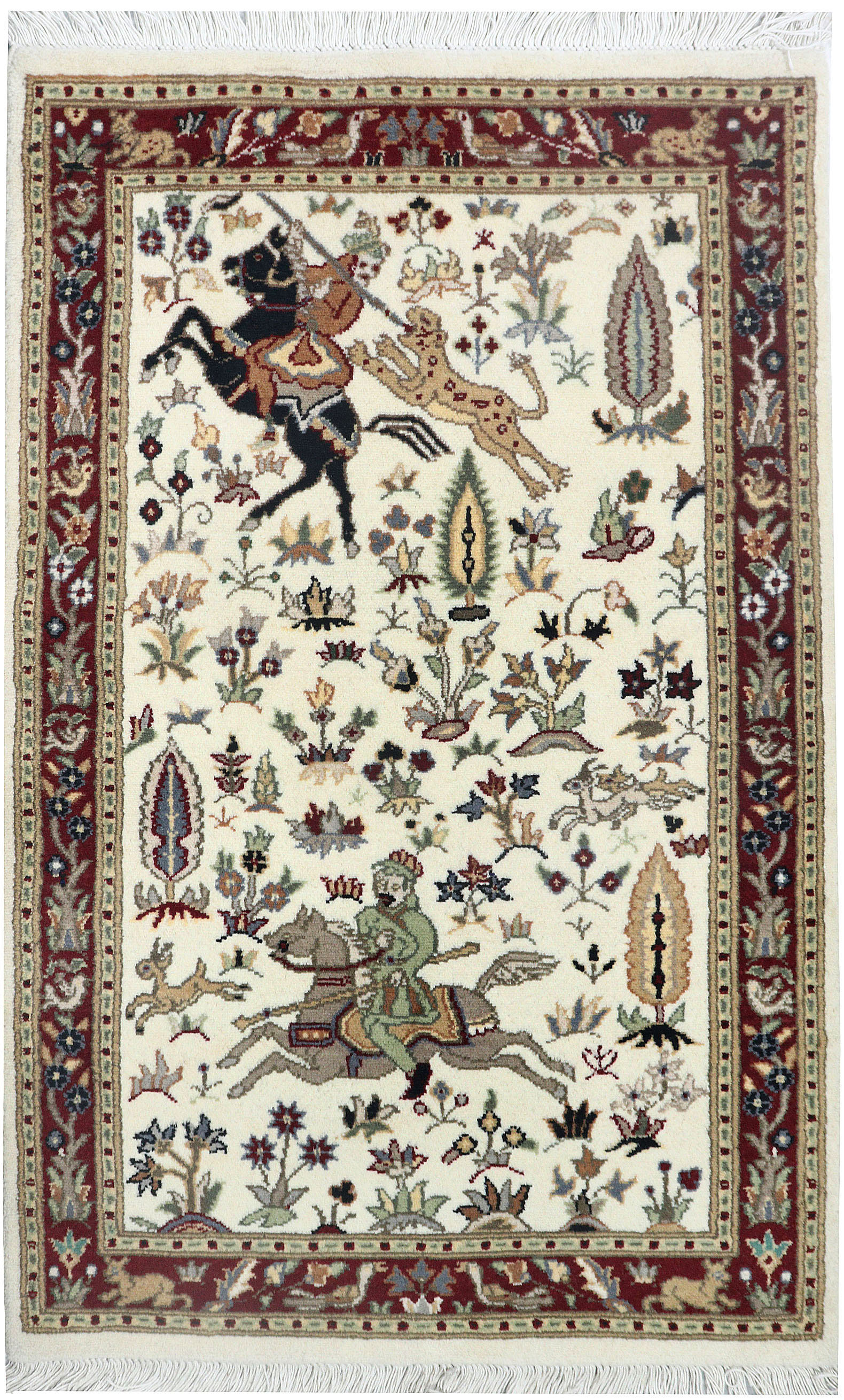 Ivory Hunting 2' 7 x 4' 4 - SKU 74250
