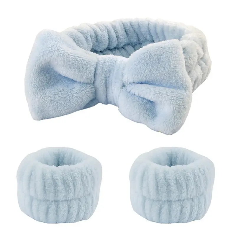 Thumbnail: Spa Face Wash Headband & Wristband Set
