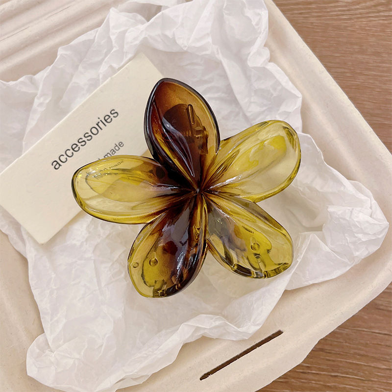Thumbnail: Tropical Bloom Hair Claw Clip