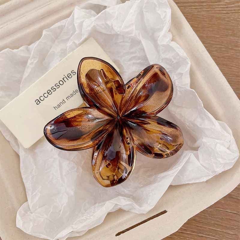 Thumbnail: Tropical Bloom Hair Claw Clip