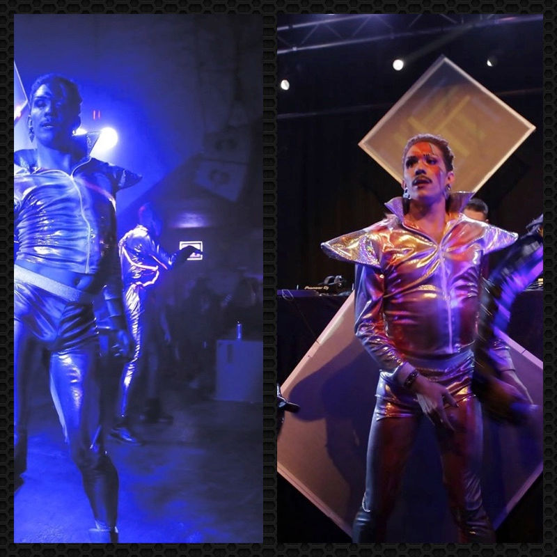 tenue David Bowie pour Vicky