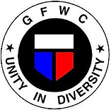GFWC logo icon showing Unity in Diversity as the tag line