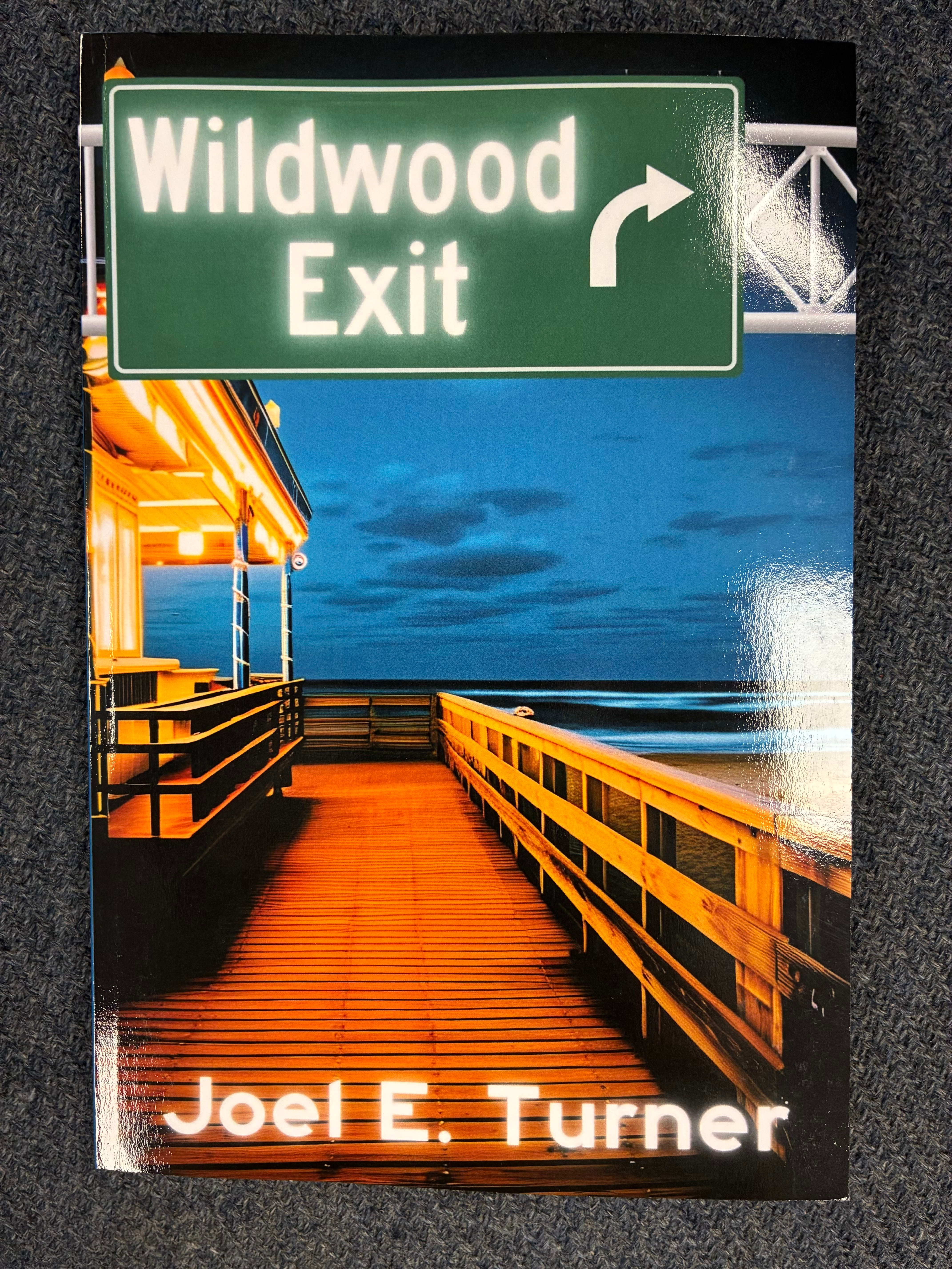 Wildwood Exit book ( signed by author )