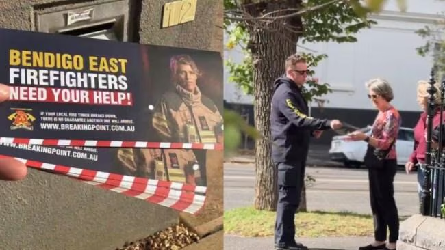 Victoria's firefighters have targeted Jacinta Allan's seat 