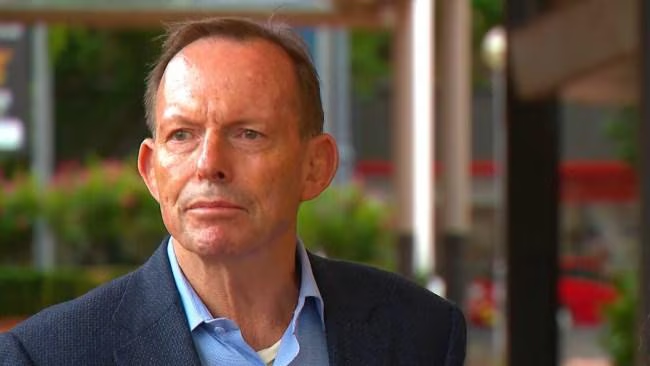 former Australian PM Tony Abbott