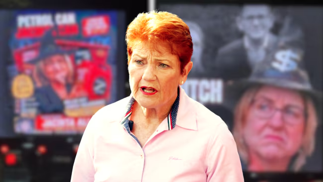 One Nation leader Pauline Hanson
