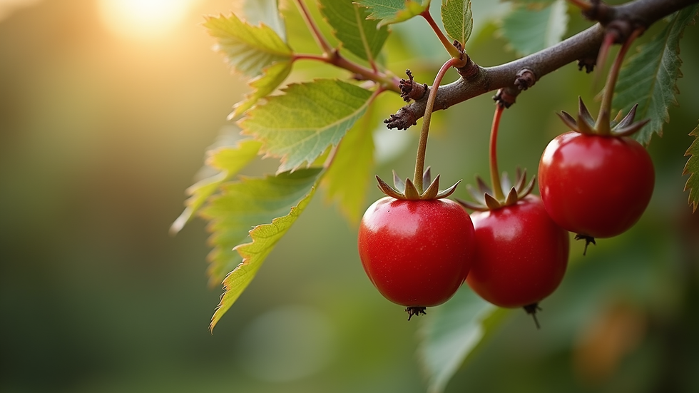 Vue rapprochée d’un grenadier avec ses fruits rouges éclatants