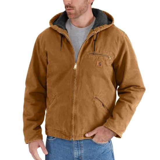 Carhartt J141 - Sierra Sandstone Jacket - Sherpa Lined