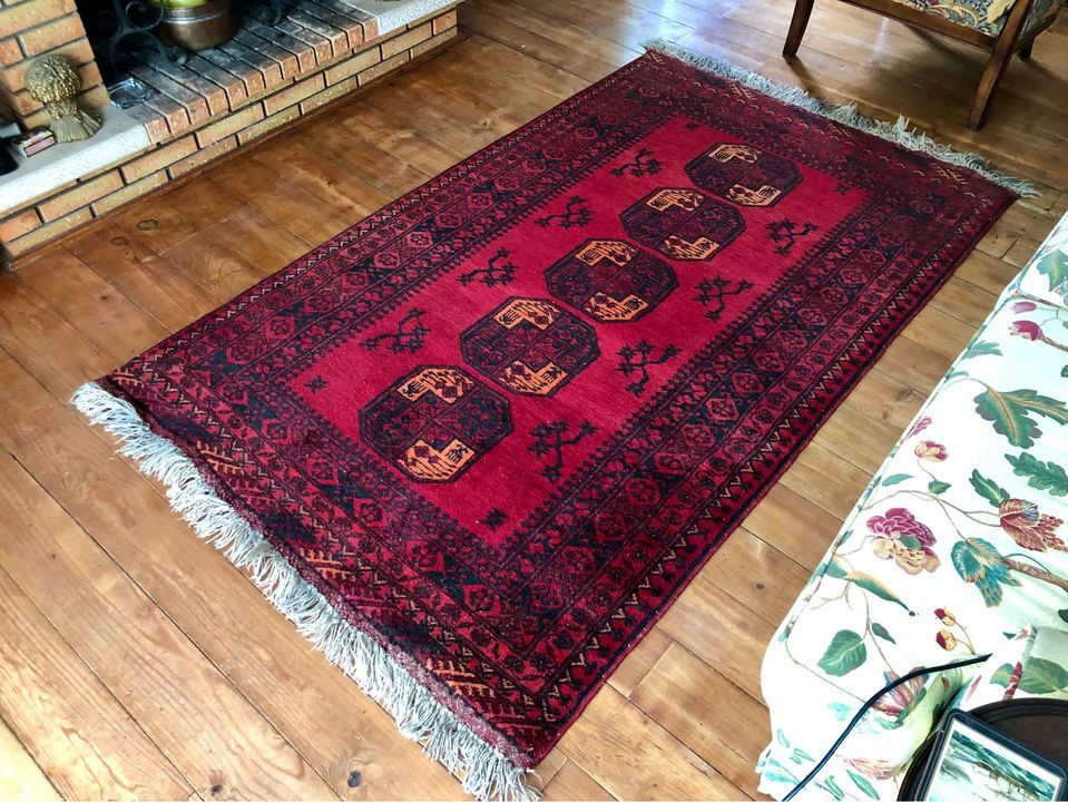 Miniatura: Tapete Afegão Khal Mohammadi (190 x 117 cm)