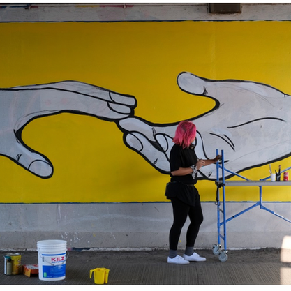 Neighborly love - a mural for gary, IN 