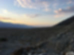 The rocky desert landscape stretches for miles in Death Valley National PArk, California
