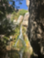 A rare waterfall in Death Valley spews rare water - Darwin Falls
