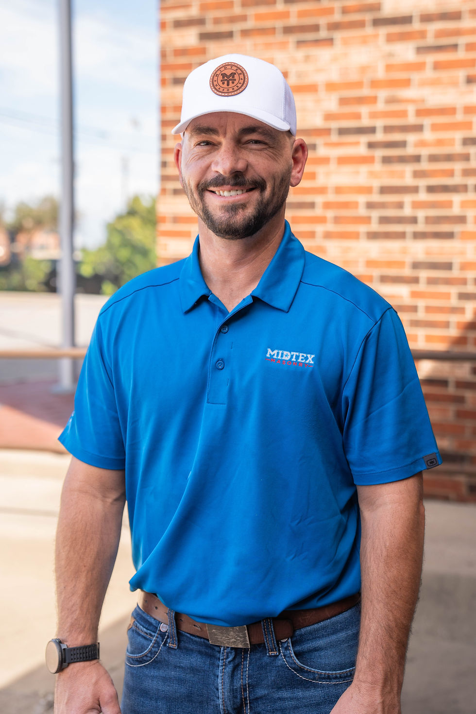 Chance York, Vice President and Co-Owner of MidTex Masonry