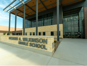 Richard A. Wilkinson Middle School, masonry by MidTex Masonry