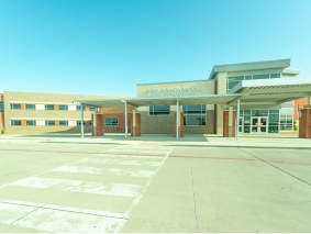 Jerry & Linda Moore Middle School, masonry by MidTex Masonry