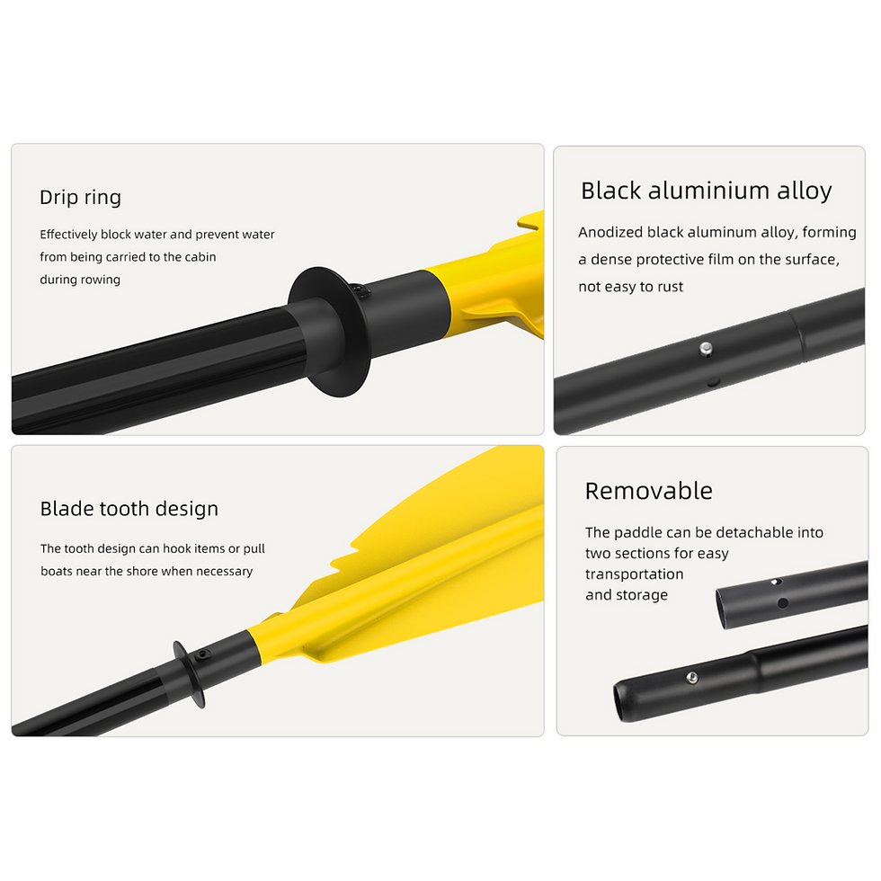 Miniatura: SEAFLO Remo Kayak para Pesca Ajustable 220 - 230 CM / 86 - 90"