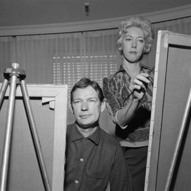 Walter and Margaret Keane Paint