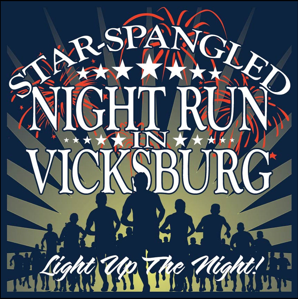 Star-Spangled Night Run in Vicksburg
