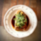 BEEF TONGUE • TOAST • ROOT VEGETABLES • DEMI-GLACE SAUCE • OUR CHIMICHURRI