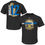 Thumbnail: Golden State Warriors vertical number tee - Black