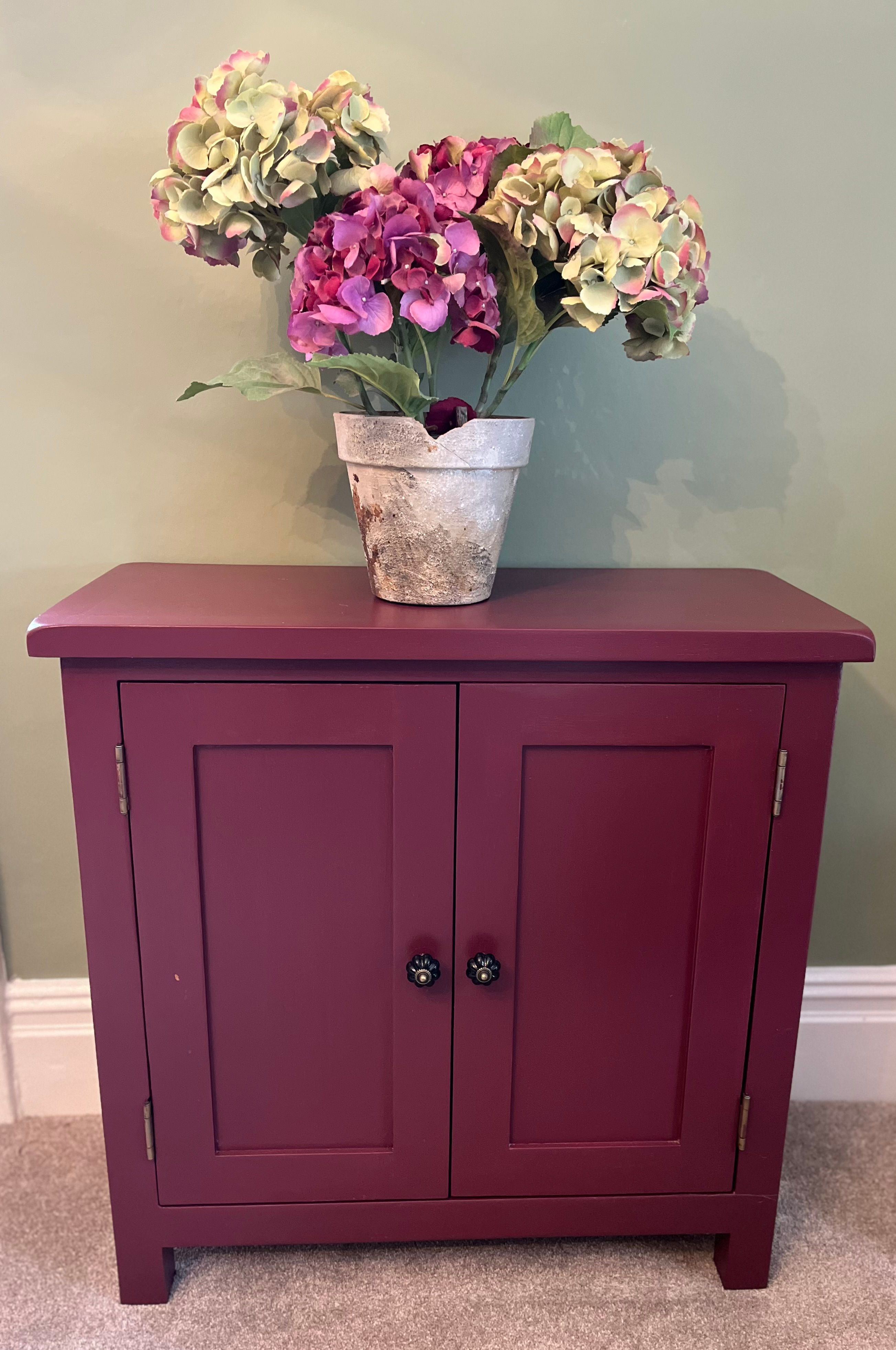 A Modern Solid Oak Sideboard
