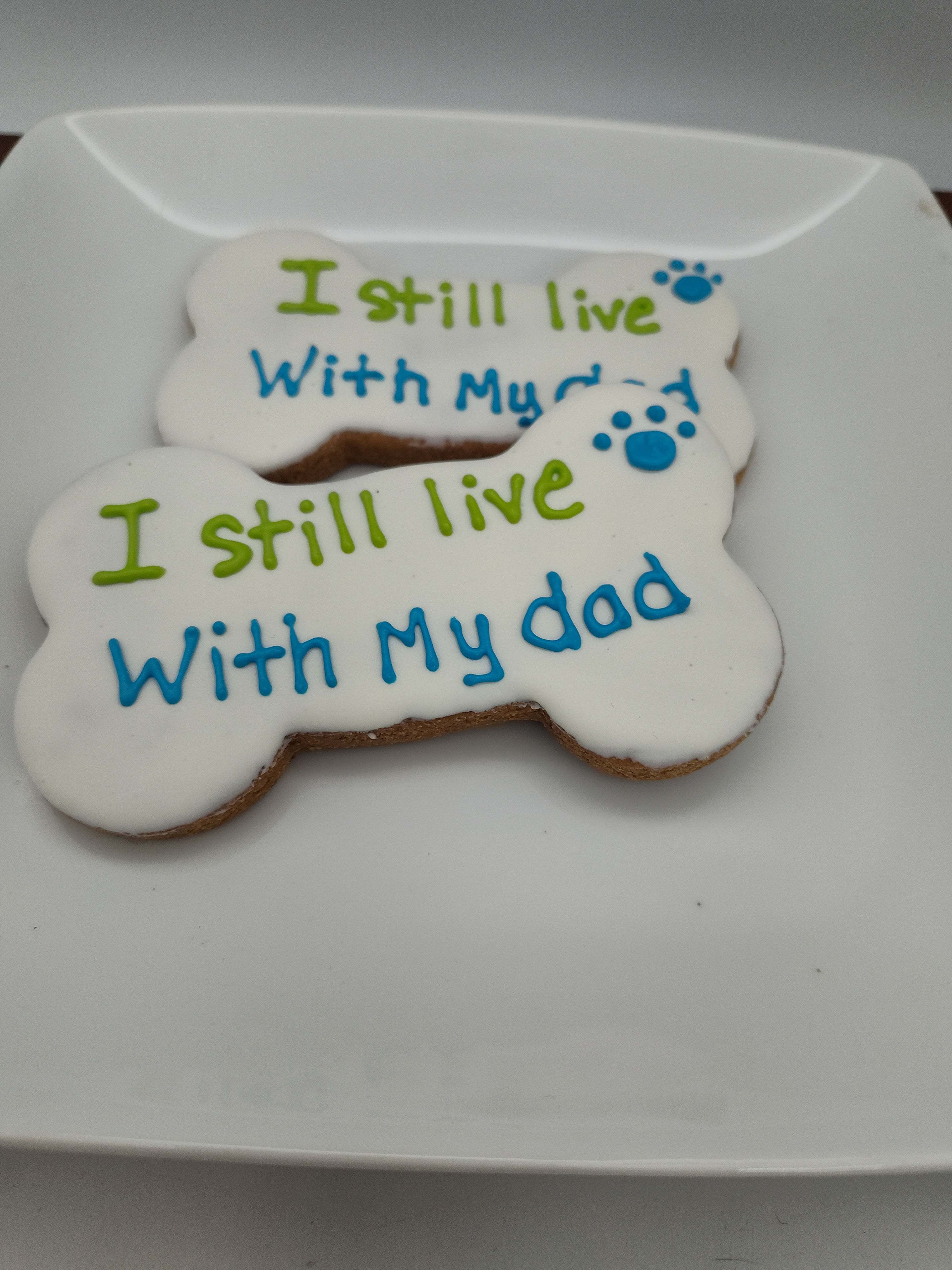 Large I still live with Dad Bone -12/ CASE