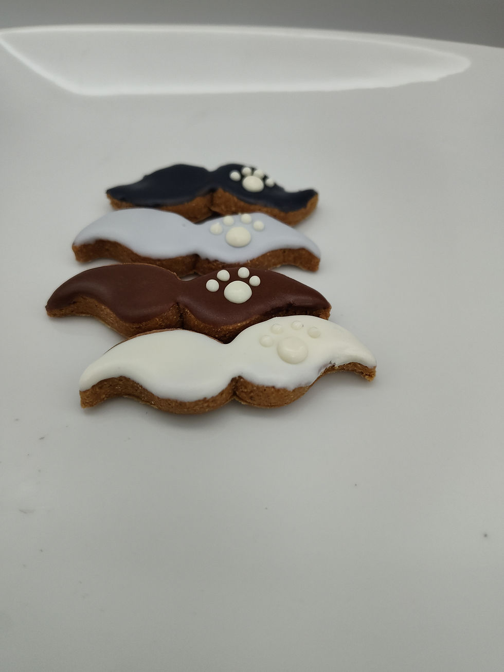 Fun Bite Mustache Cookies- 20/CASE